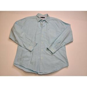 Tommy Hilfiger Sky Blue Button Down Shirt in Large